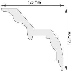 Taklist frigolit DP51